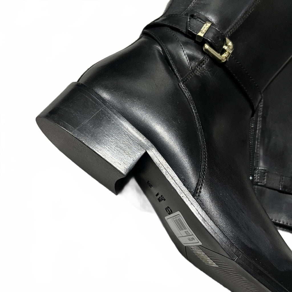 Dune London Tepi Boots Ladies Black Leather Size UK 5 EU 38 *SK1