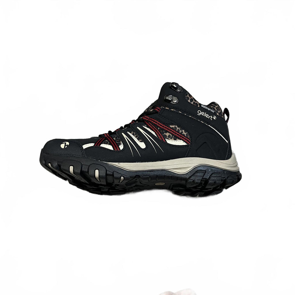 Gelert Horizon WP Walking Boot Womens Black Leopard Size UK 5 EU 38 *SB10