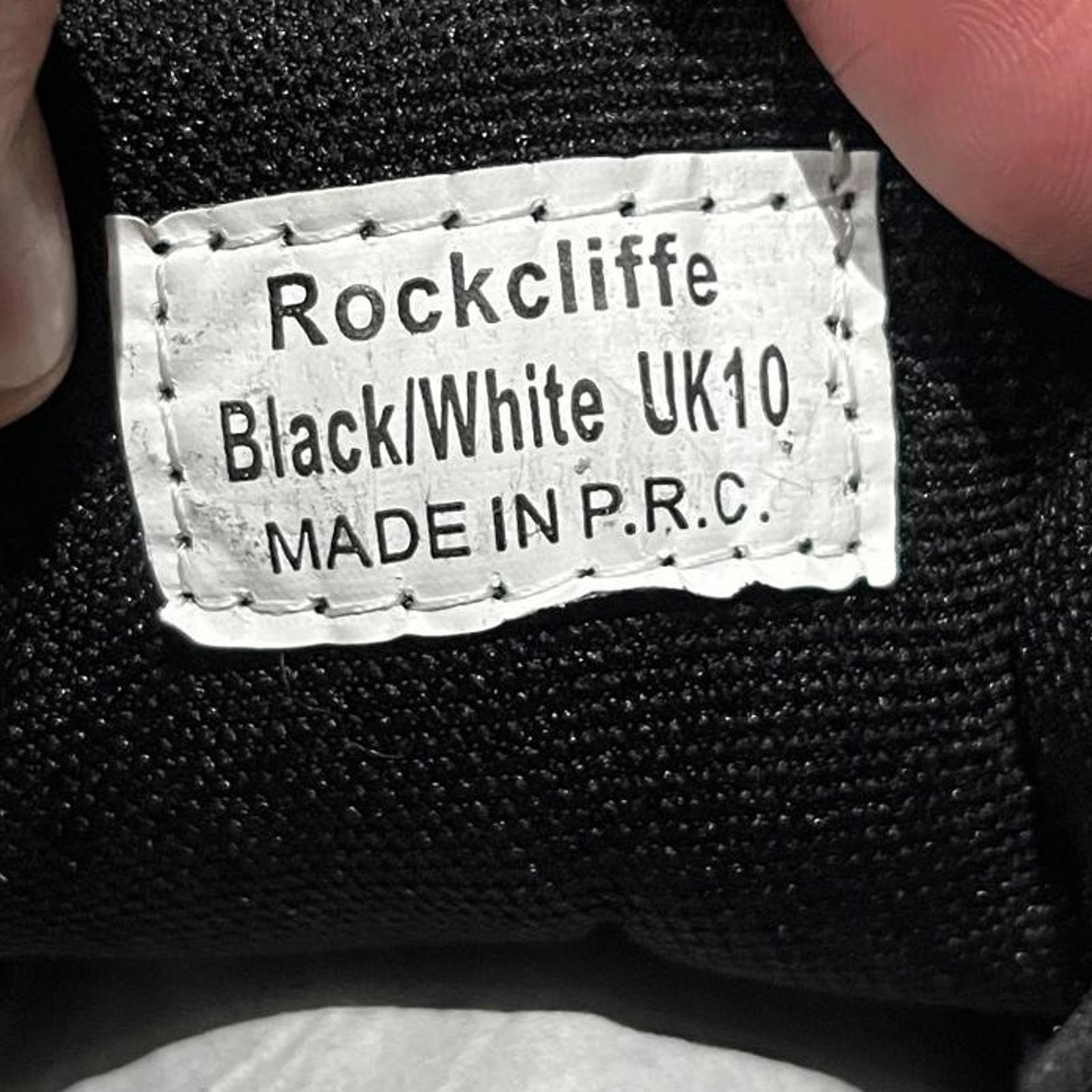 NICHOLAS DEAKINS Rockcliffe Shoes Chukka Boots Black Mens Size UK 10 EU 44 *SB12