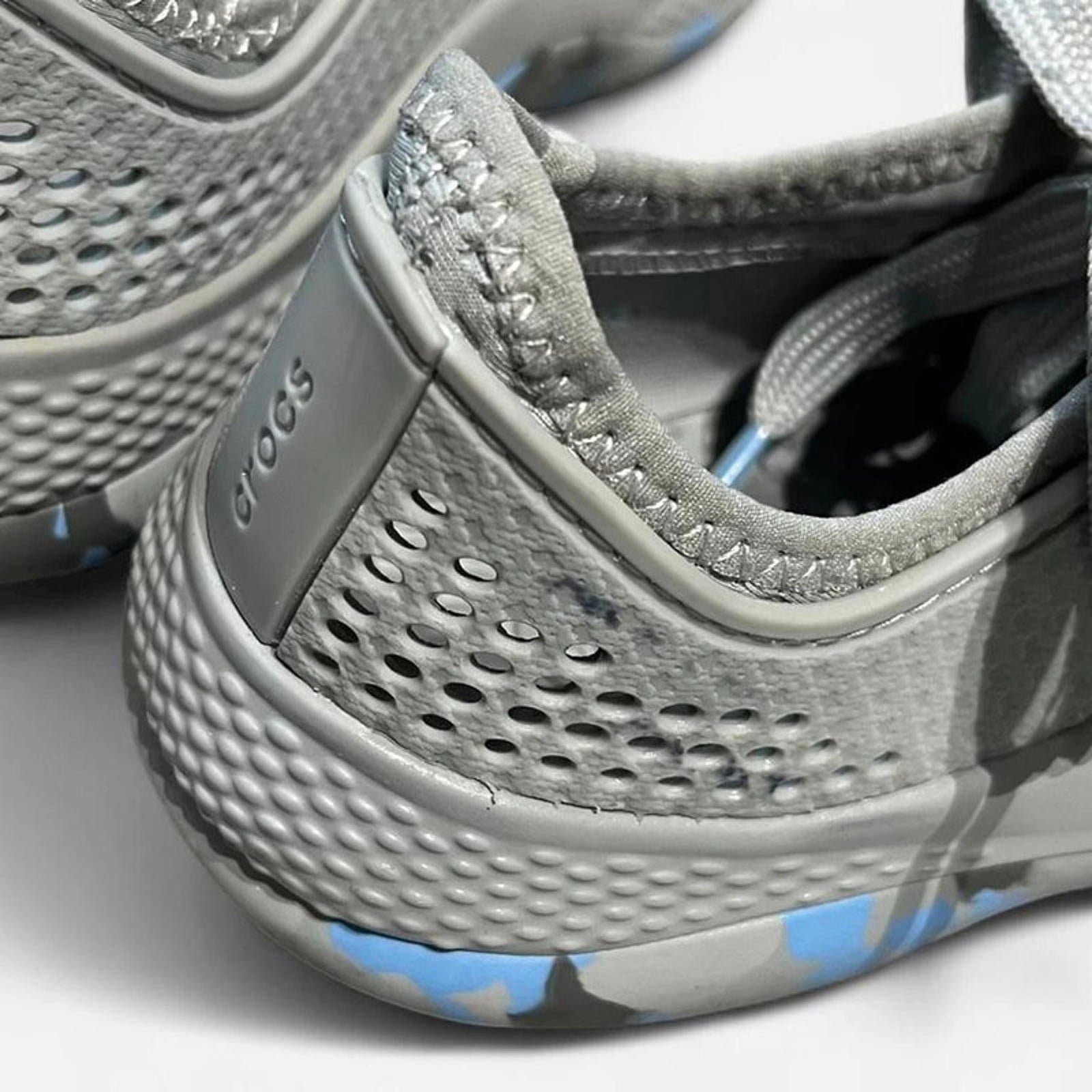 Crocs LiteRide 360 Pacer Womens Trainers Grey Size UK 4 EU 37 REF:SB5