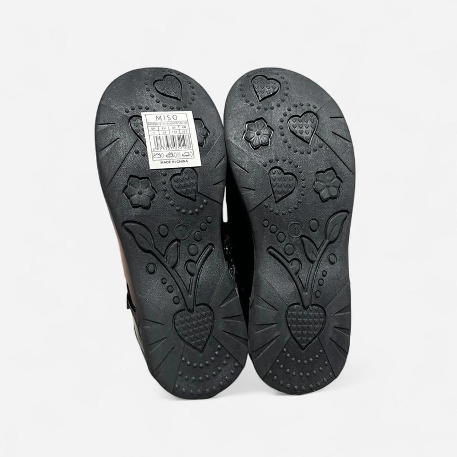 Miso Mary Ballet Shoes Junior School Black Size UK 1 *SB20