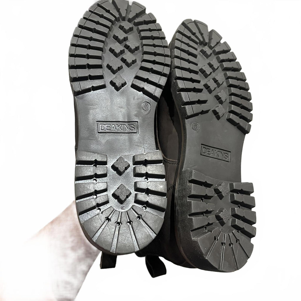 Deakins Ash 6in Boot Mens Brown Suede Leather Size UK 10 EU 45 *SB13