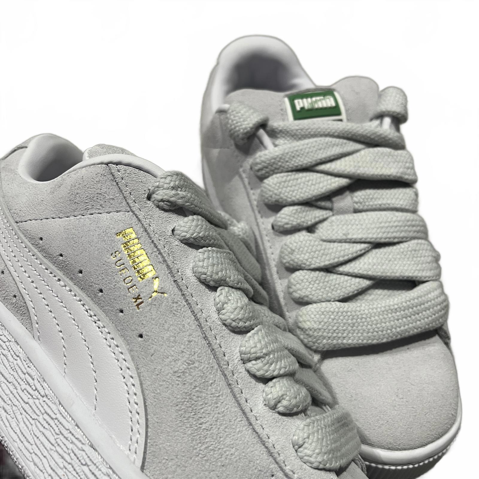 Puma Suede XL Womens Trainers Silver Mist Grey Skate Size UK 4.5 EU 37.5 *SB7