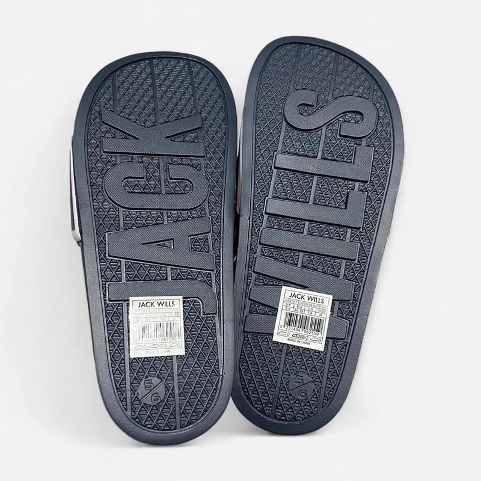 Jack Wills Harvey Slider Women’s Navy Pink Size UK S 5-6 *RSB5