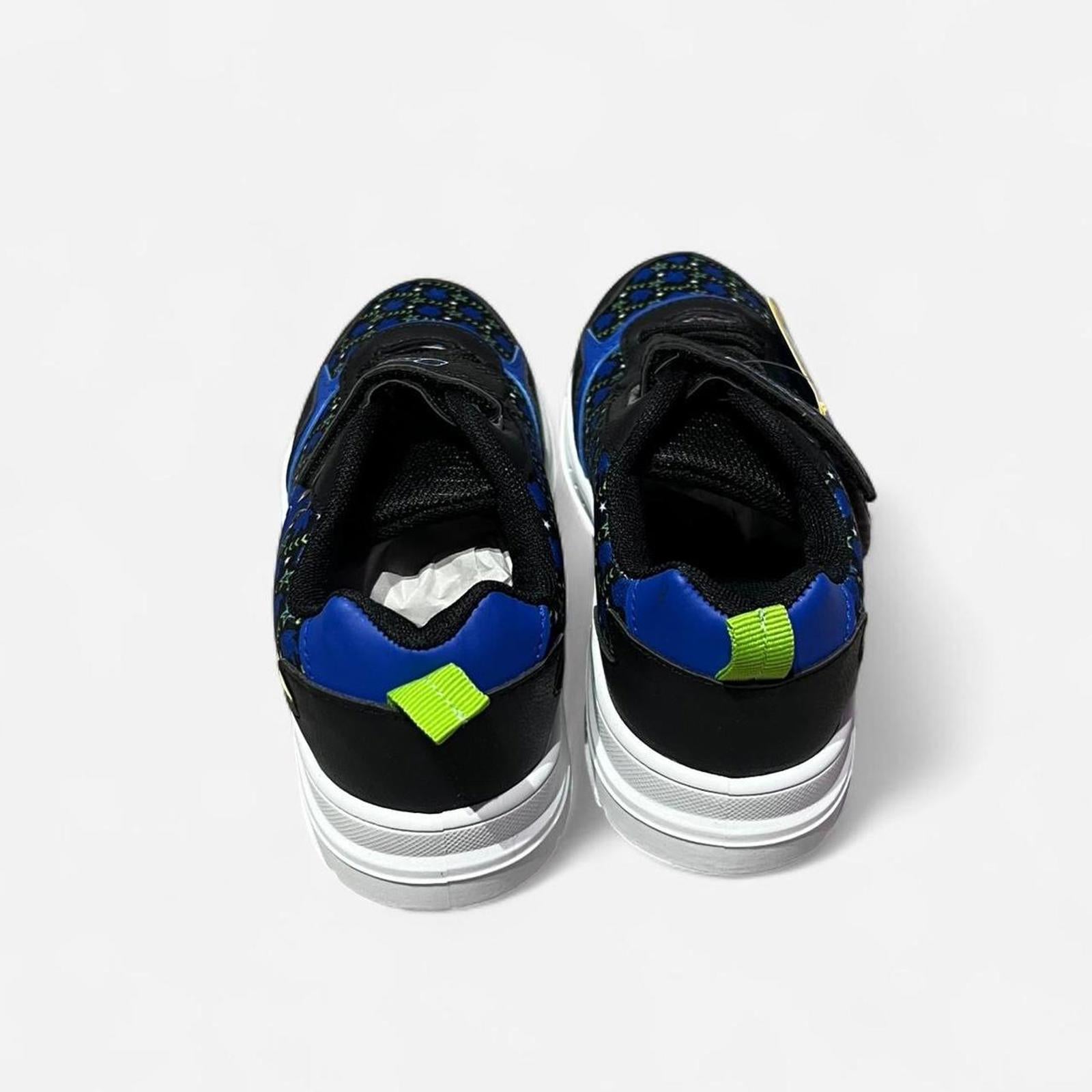 Sonic The Hedgehog Kai Kids Black Trainers Size UK C13 *REF:SB6