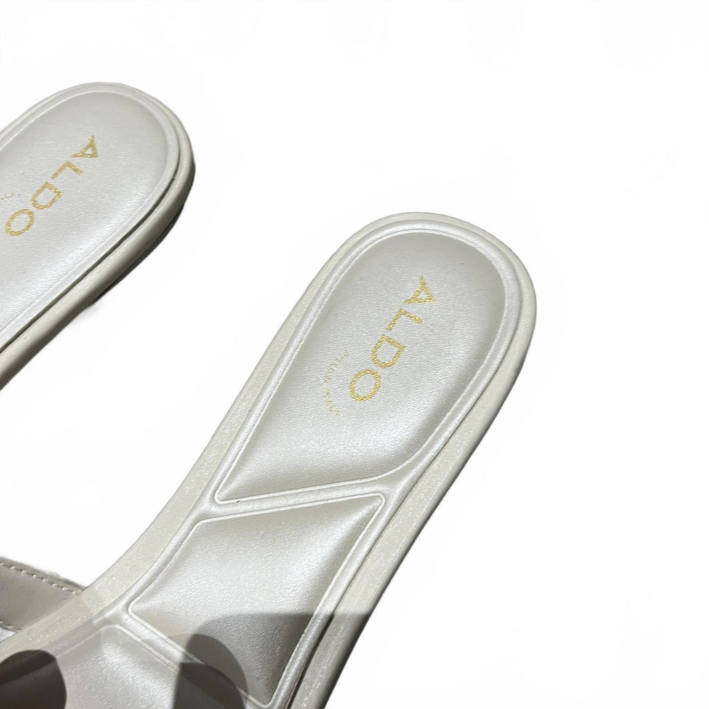 Aldo Lilu Sandals Womens White Cream Size UK 6 EU 39 *FF1