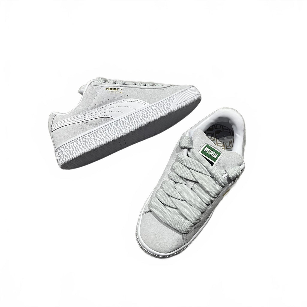 Puma Suede XL Womens Trainers Silver Mist Grey Skate Size UK 4.5 EU 37.5 *SB13