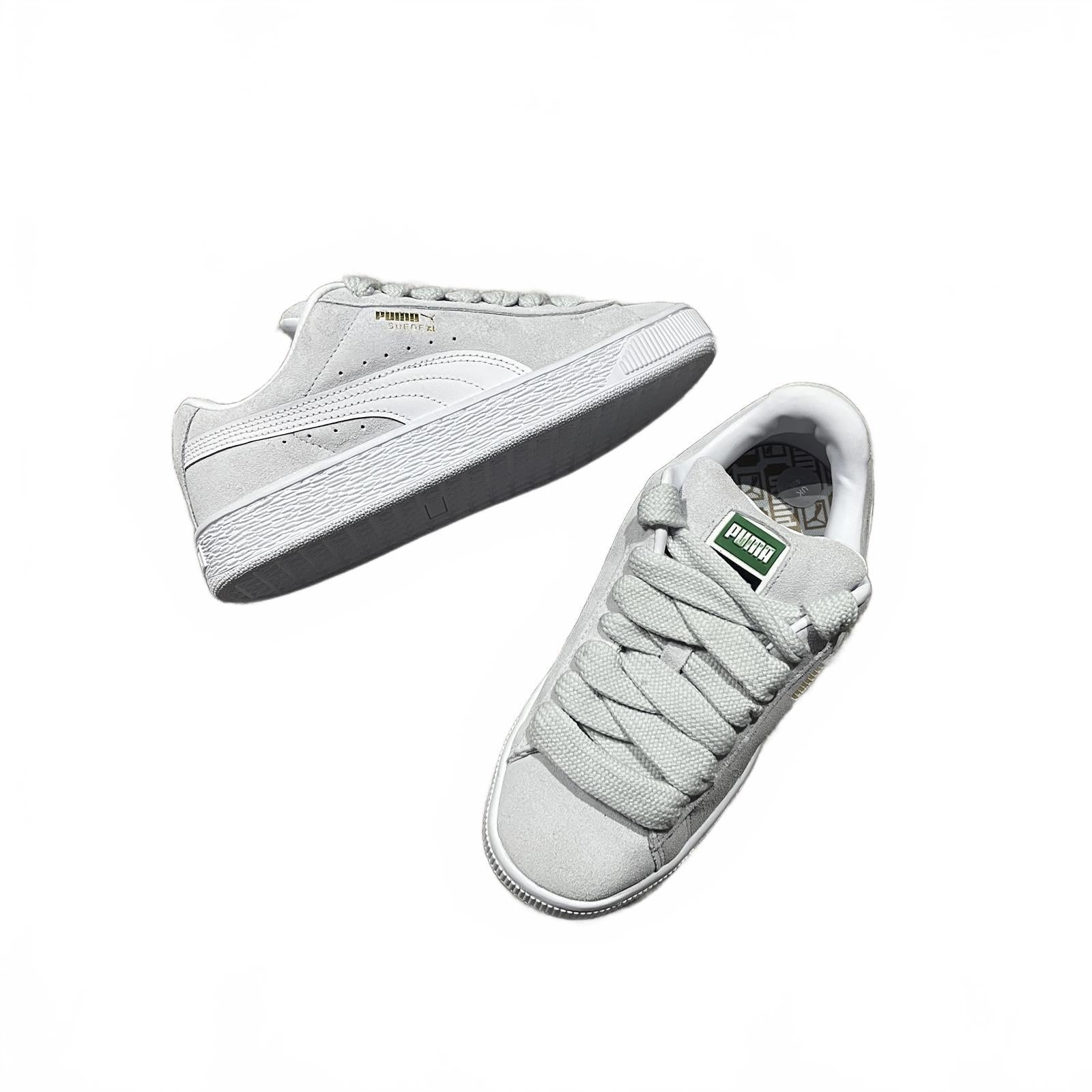 Puma Suede XL Womens Trainers Silver Mist Grey Skate Size UK 4.5 EU 37.5 *SB13
