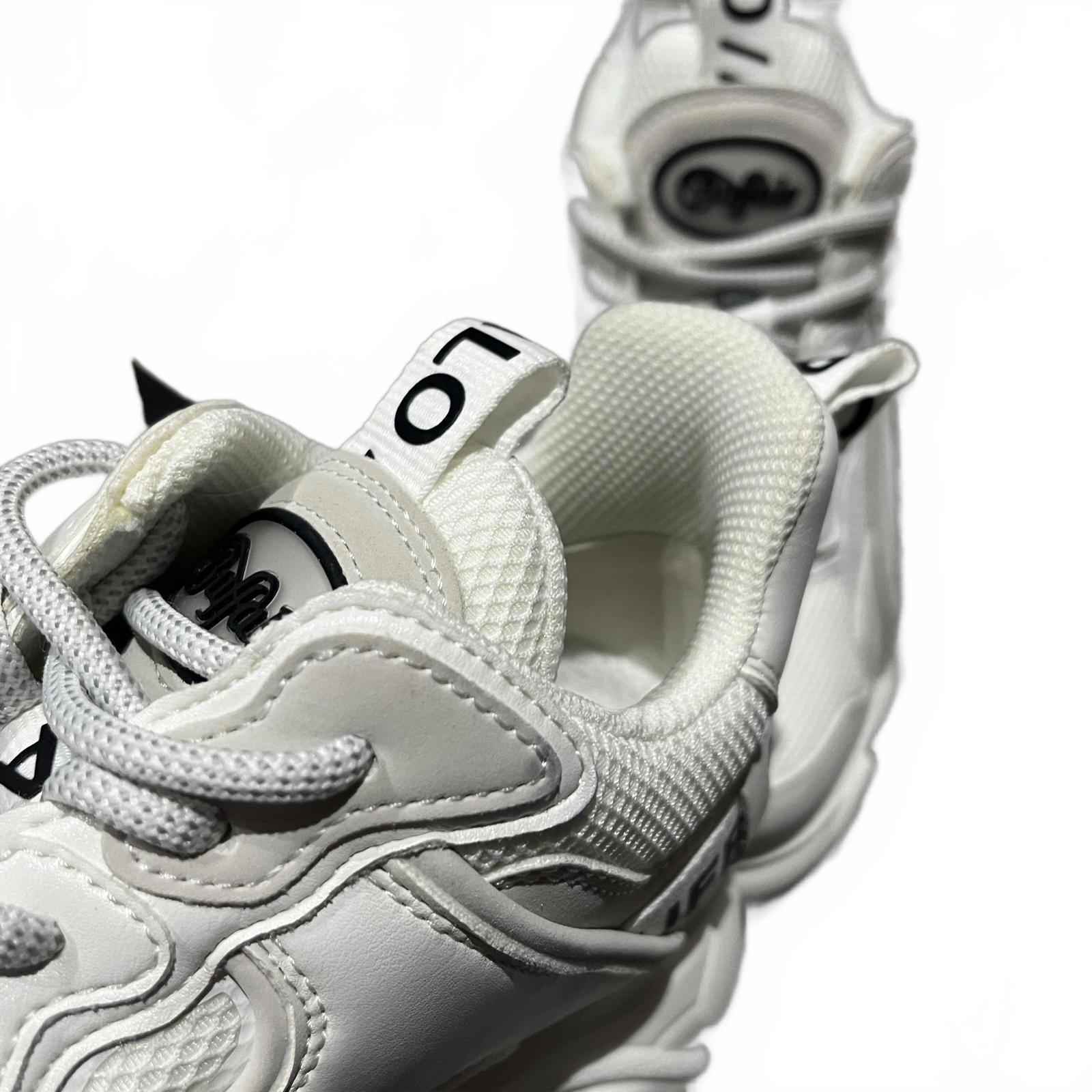 Buffalo CLD Chai Trainers White Ladies Chunky Size UK 5 EU 38 *SB14