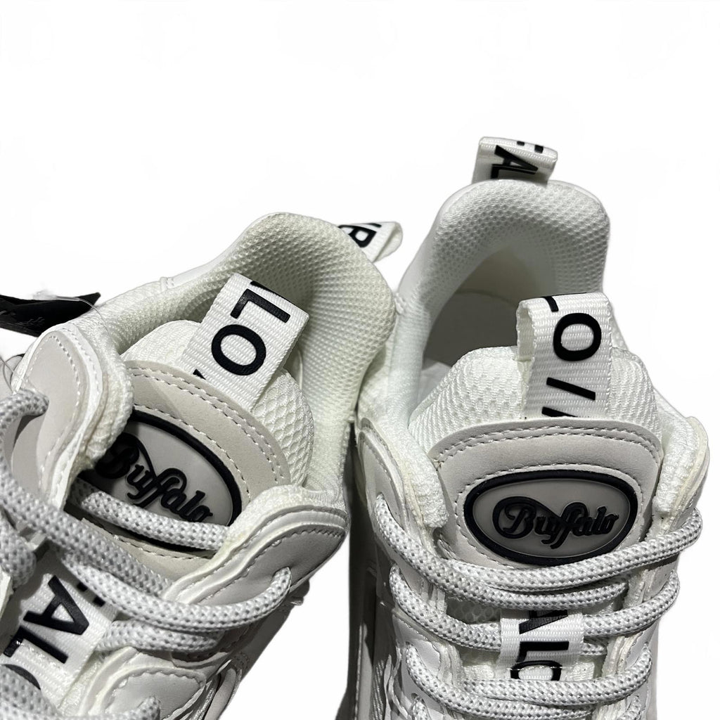 Buffalo CLD Chai Trainers White Ladies Chunky Size UK 5 EU 38 *SB14