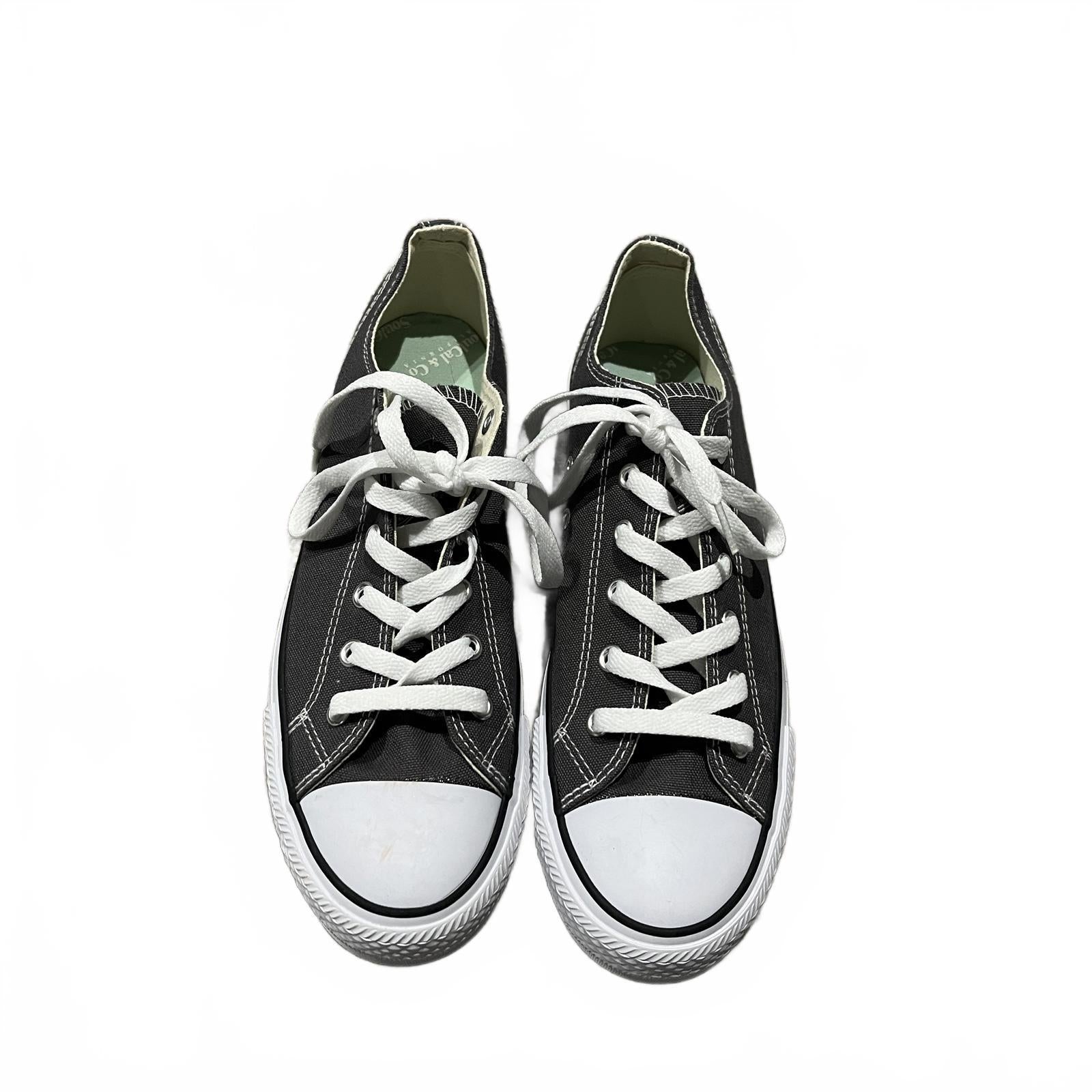 SoulCal Canvas Low Shoes Womens Grey Size UK 7 EU 40 *SB14