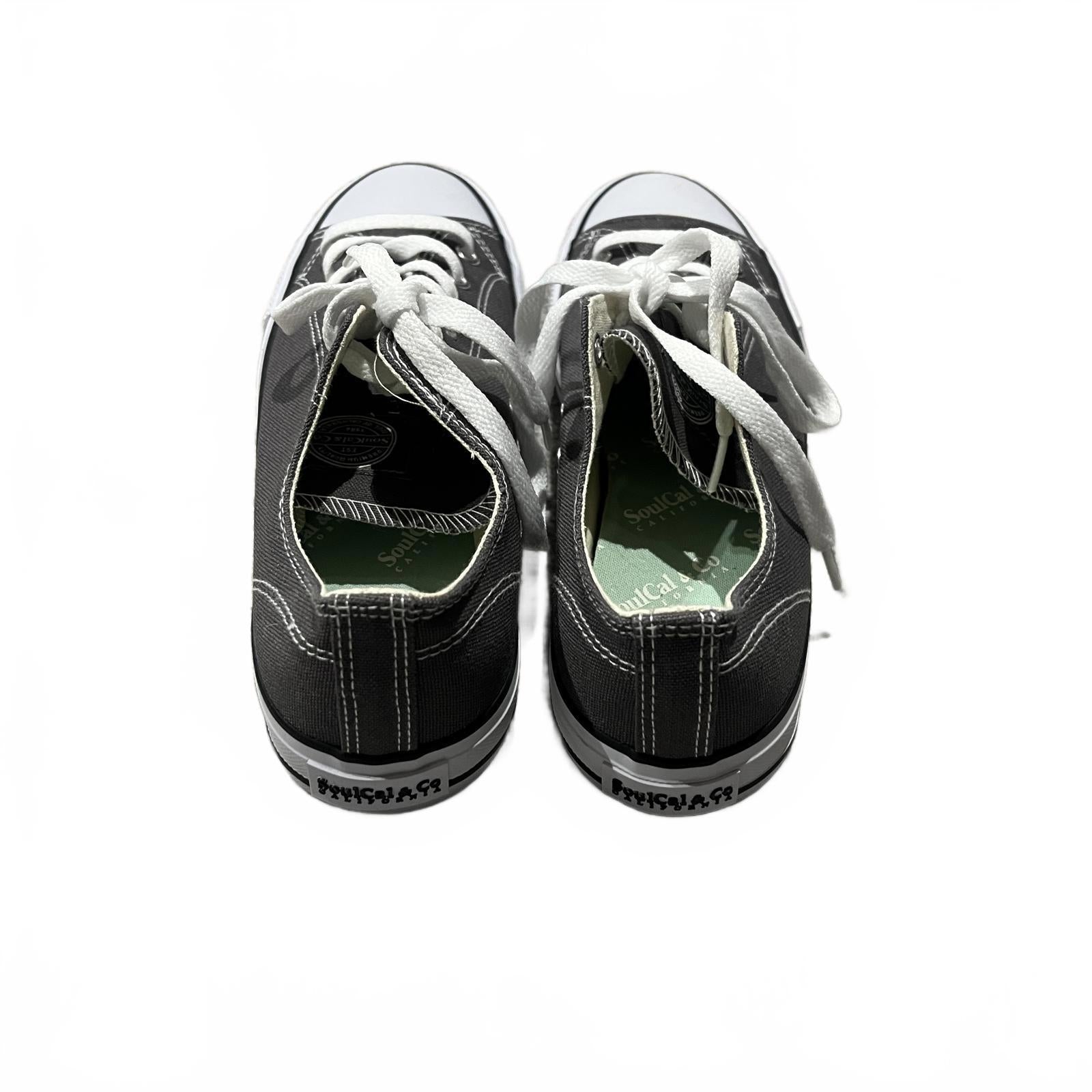 SoulCal Canvas Low Shoes Womens Grey Size UK 7 EU 40 *SB14
