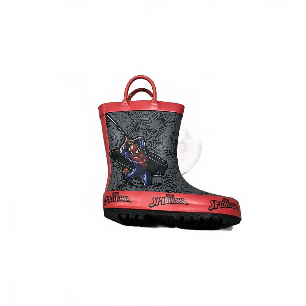 Spiderman Wellingtons Infants Superhero Outdoor Size UK C6 EU 23.5 *FF1