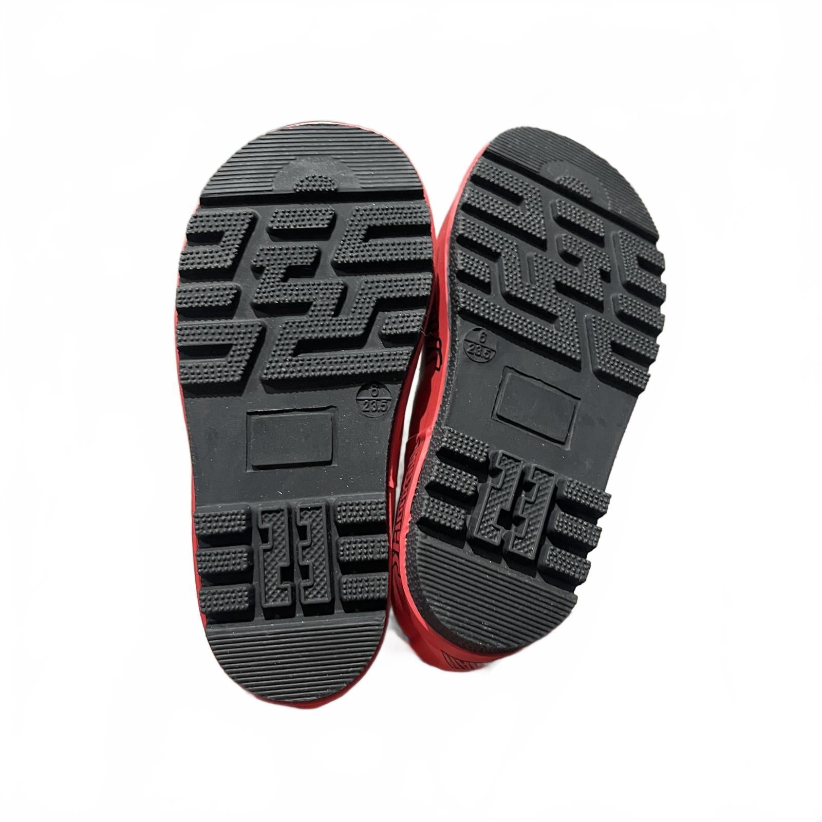 Spiderman Wellingtons Infants Superhero Outdoor Size UK C6 EU 23.5 *FF1