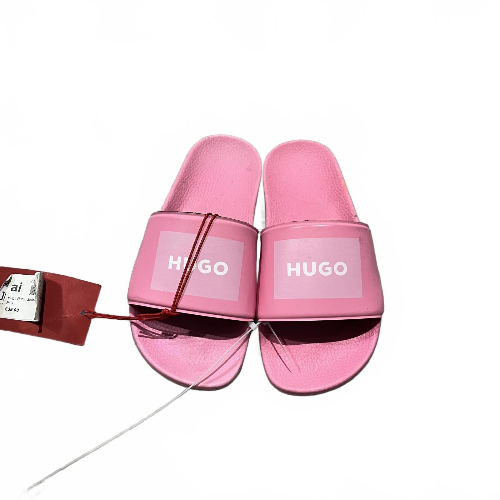 Hugo Time in Sliders Ladies Pink Size UK 3 EU 36 *FF1