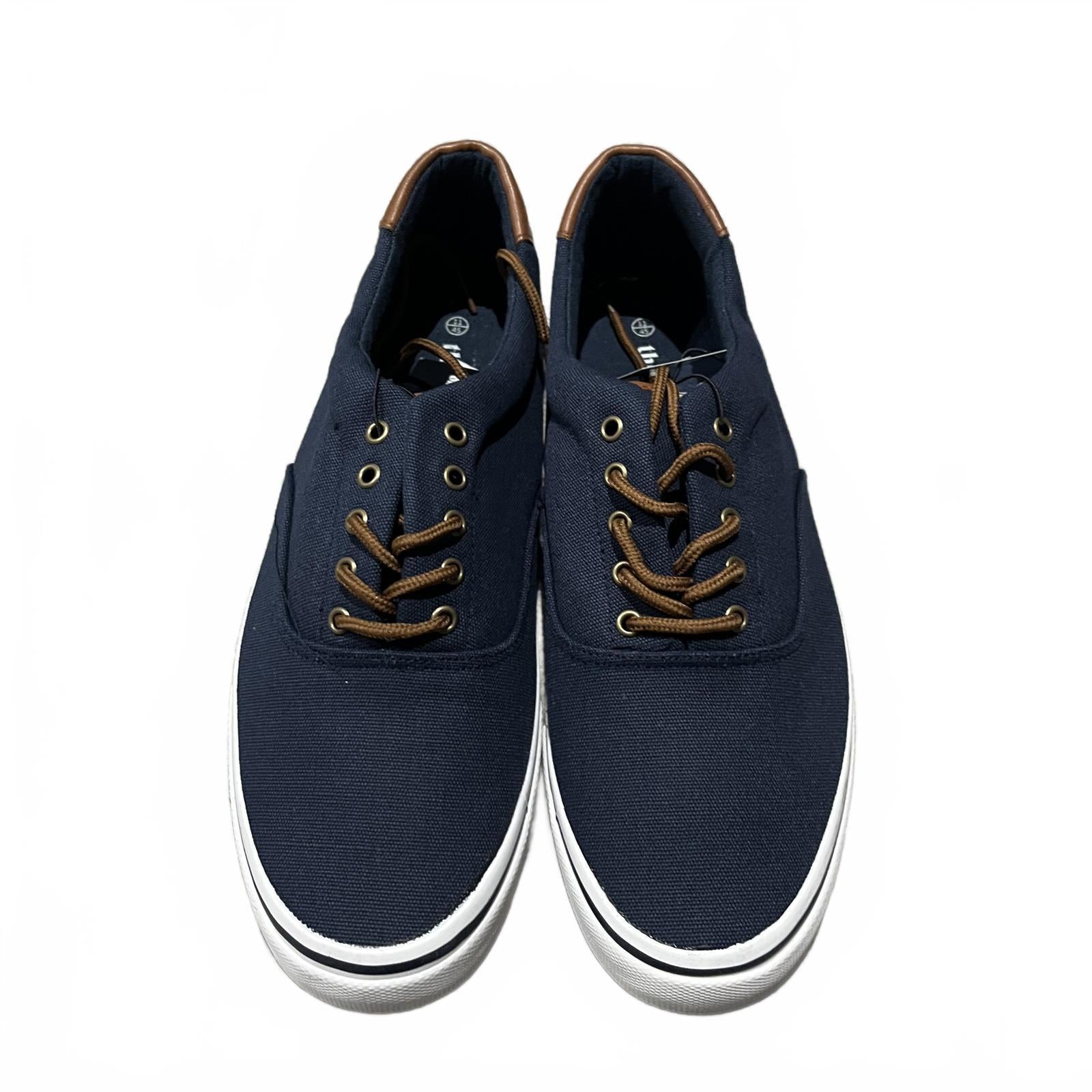 Threadbare Men's Casual Low-Top Trainers Navy Size UK 11 EU 45 *SB15