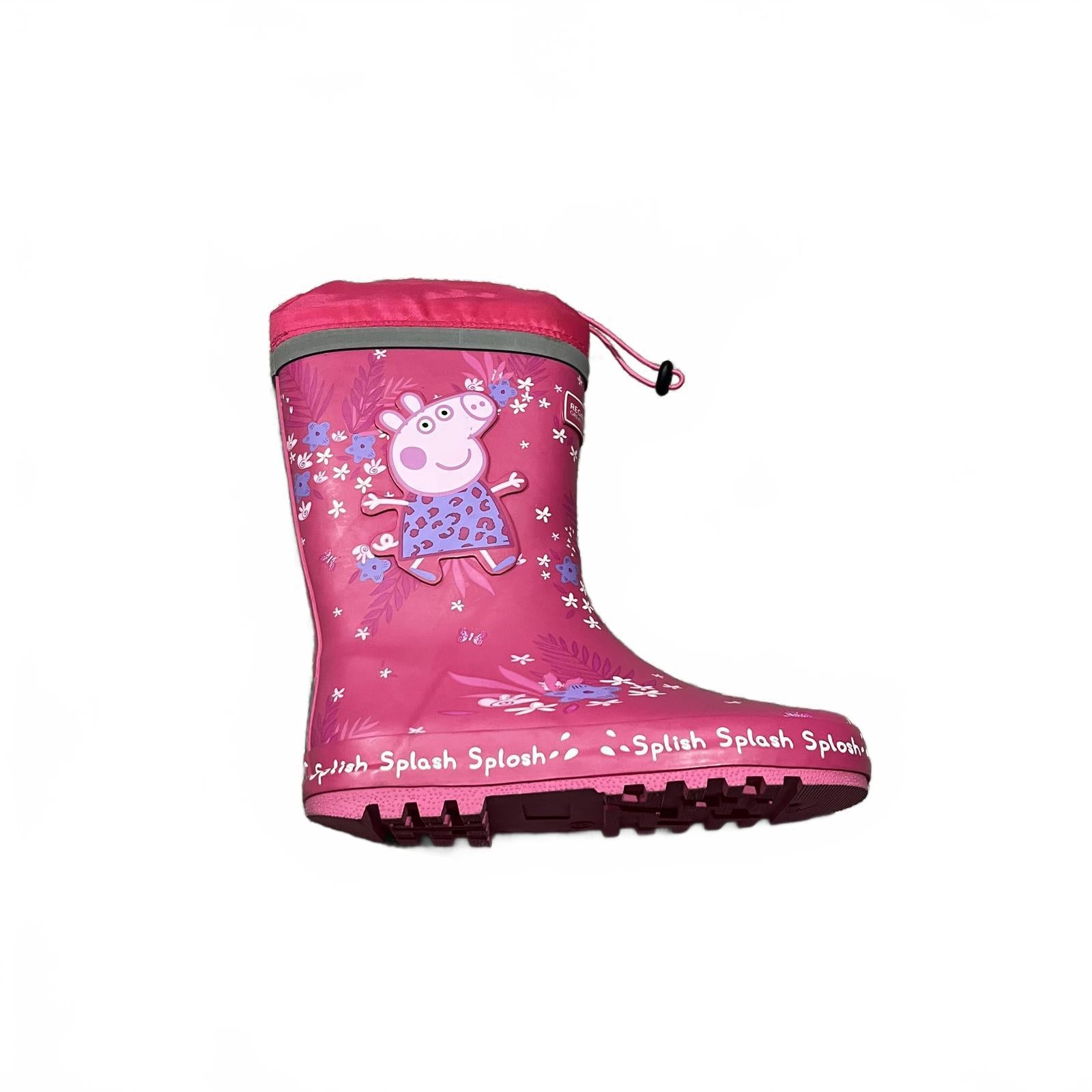 Regatta Peppa Pig Splash Wellington Kids Size UK C13 EU 32 *SB15