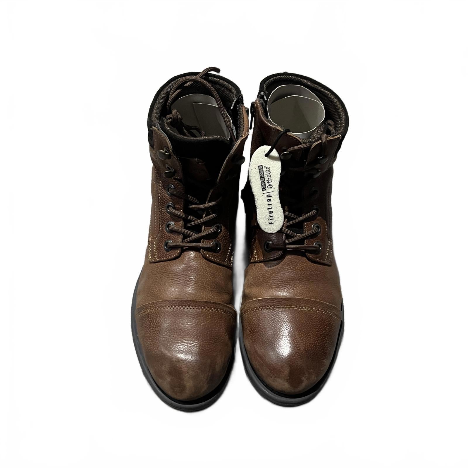 Firetrap Hays Rugged Boots Mens Tan Size UK 7 EU 41 *SB16