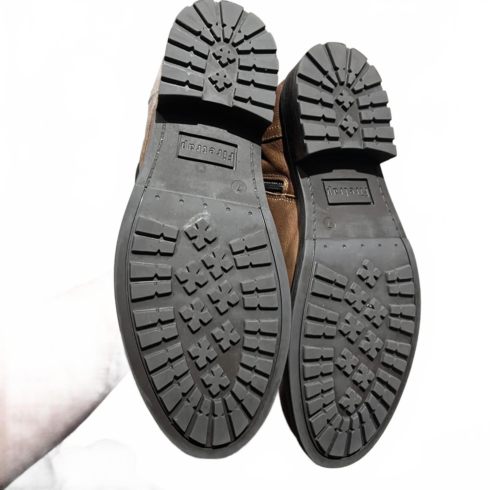 Firetrap Hays Rugged Boots Mens Tan Size UK 7 EU 41 *SB16