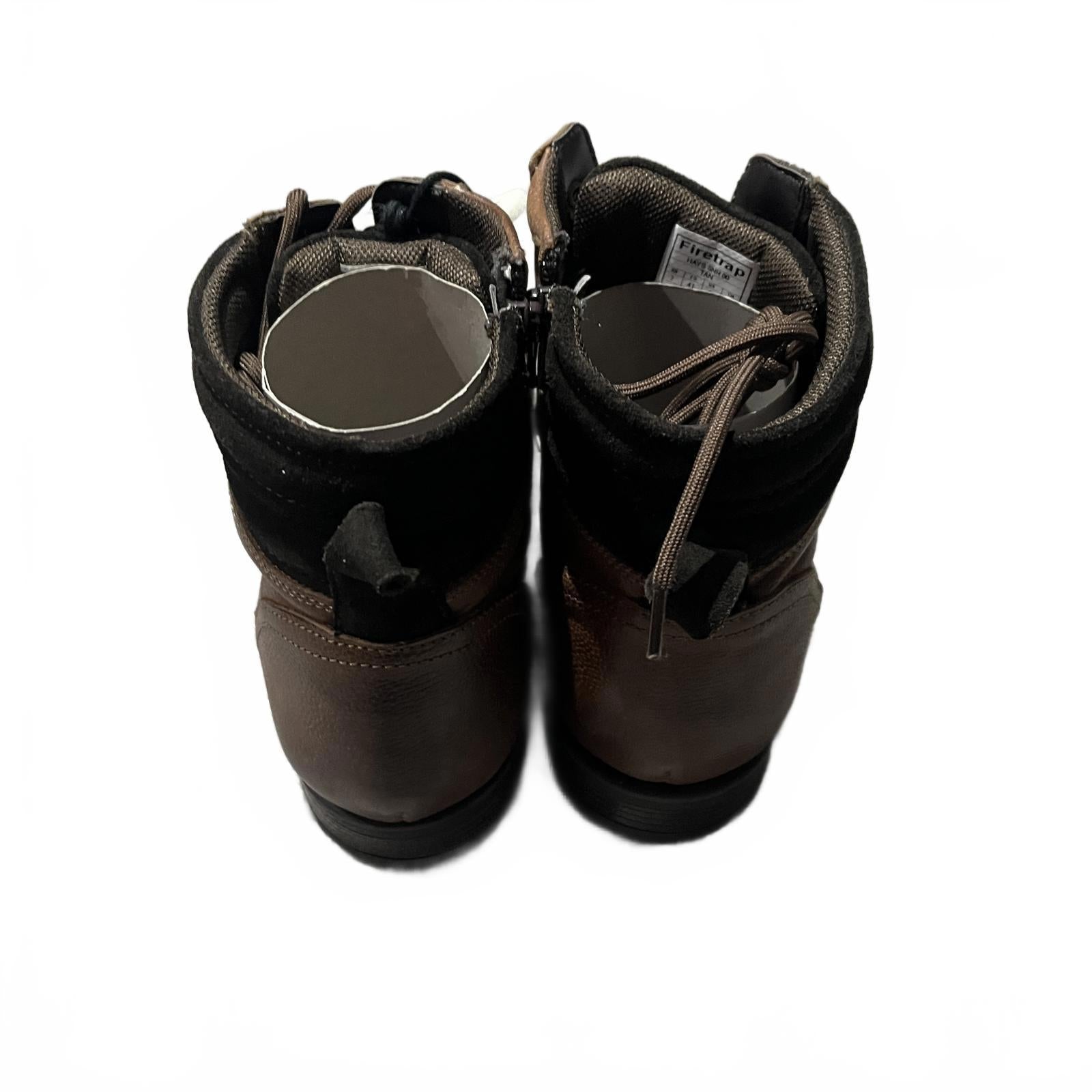 Firetrap Hays Rugged Boots Mens Tan Size UK 7 EU 41 *SB16