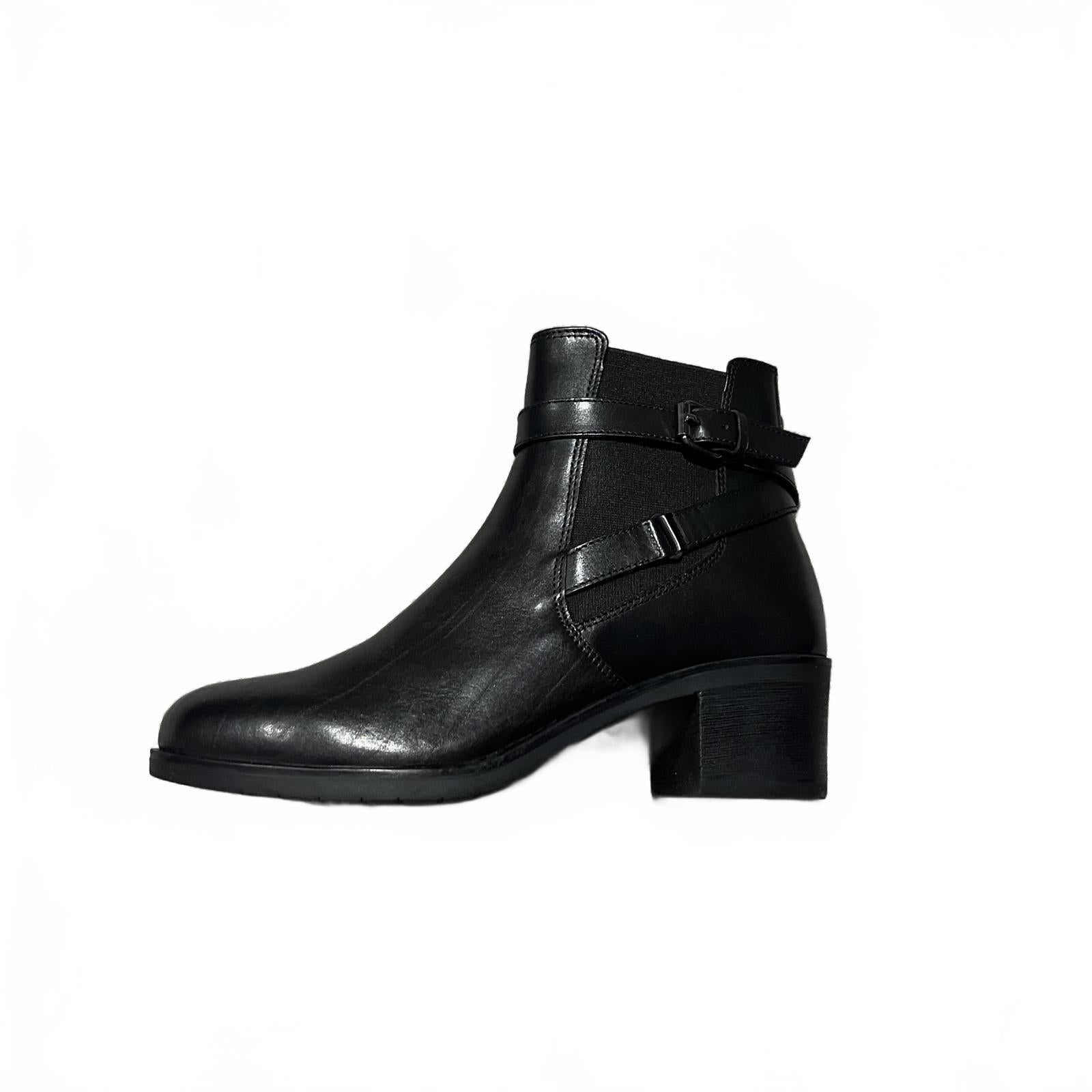 Moda in Pelle Libres Jodper Leather Chelsea Boots Black Size UK 6 EU 41 *SB17
