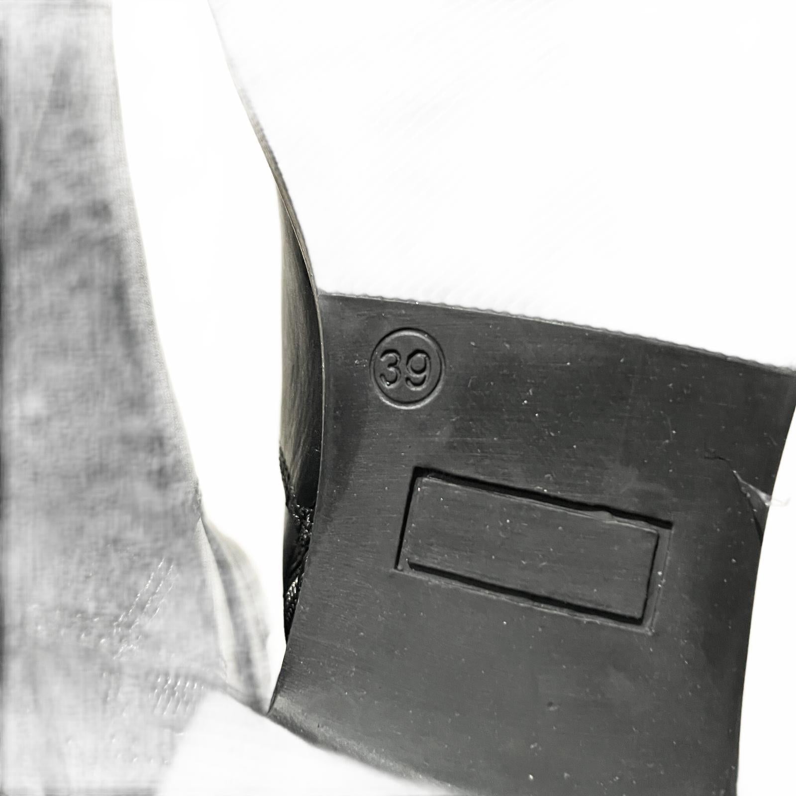 Moda in Pelle Libres Jodper Leather Chelsea Boots Black Size UK 6 EU 41 *SB16