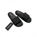 Threadbare Lightweight Sliders Unisex Black Size UK 9 EU 43 *FF1