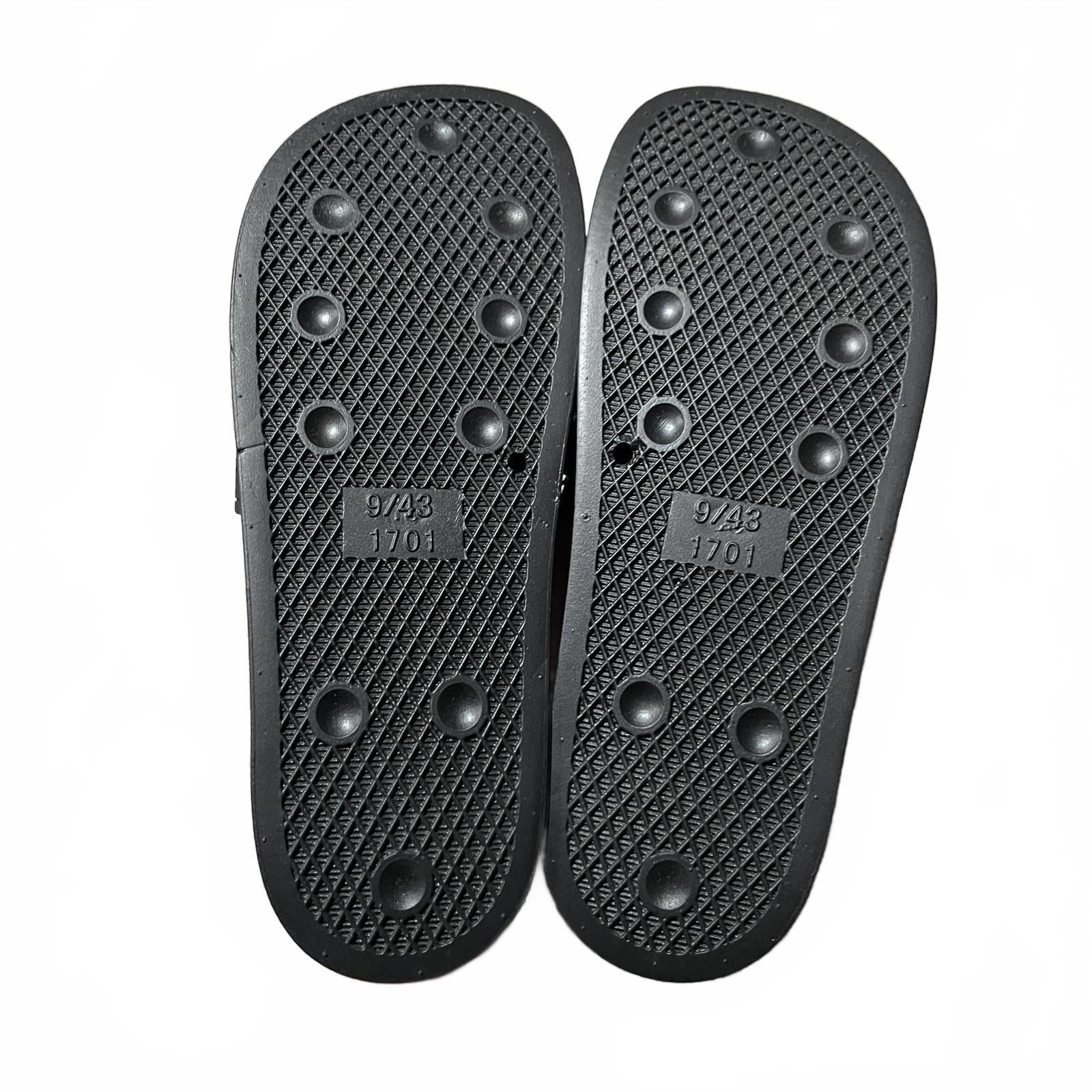 Threadbare Lightweight Sliders Unisex Black Size UK 9 EU 43 *FF1