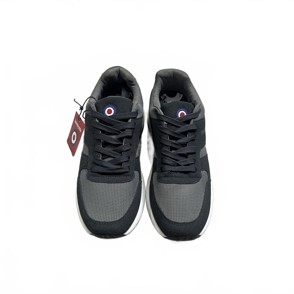 Lambretta Men's Echo Court Trainers Navy Grey Size UK 9 EU 43 *SB17