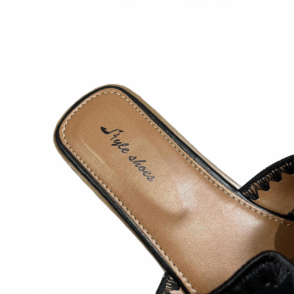 Style Shoes Womens Frankii Flat Sandals Black Holiday Beach Size UK 7 EU 40 *FF1