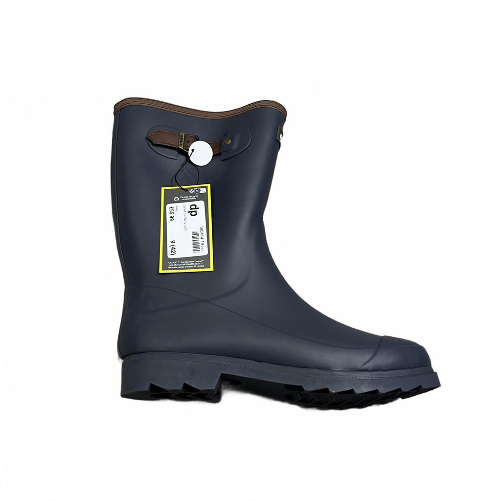 Gelert Fur Lined Welly Boot Womens Navy Size UK 9 EU 42 *SB17