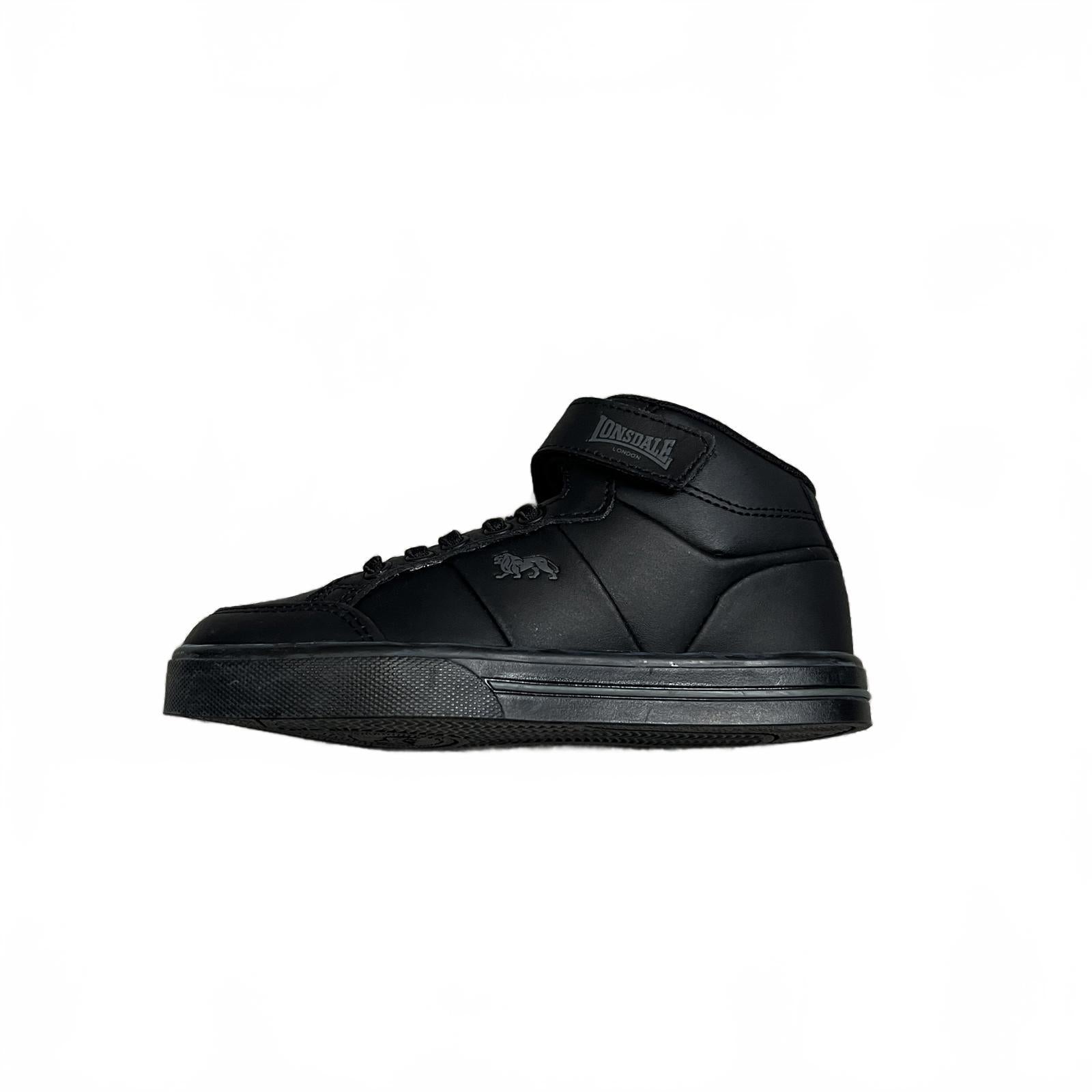 Lonsdale Canons Childrens Hi Top Trainers Black Size UK C13 EU 31.5 *SB18