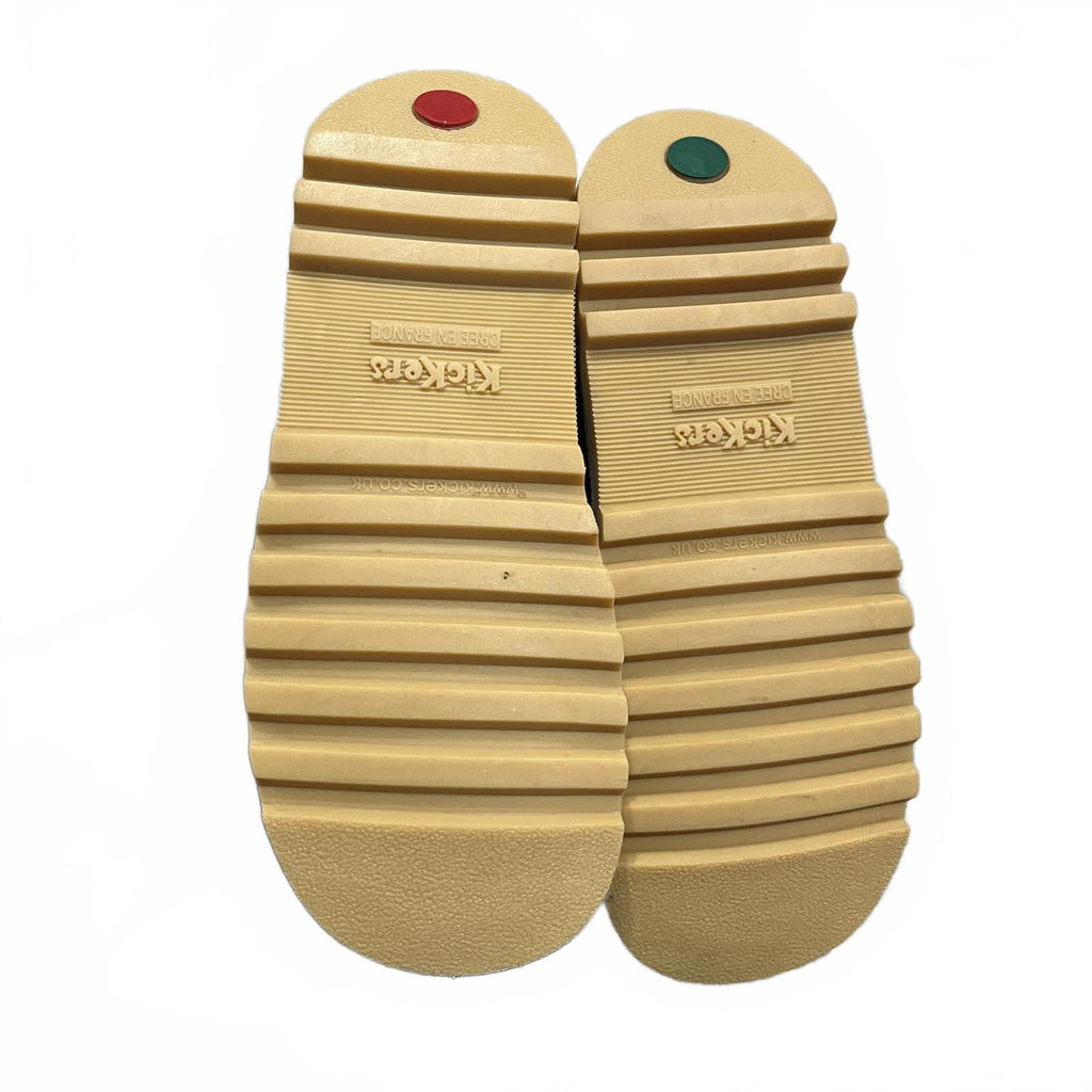 Kickers Kick Hi Ladies Blue Leather Chukka Ankle Boots Size UK 4 EU 37 *SB18