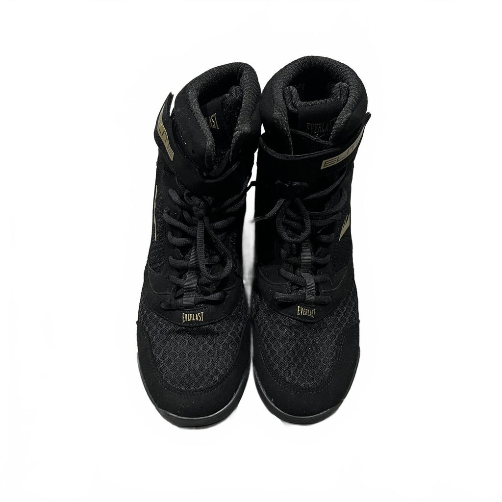 Everlast Pro Elite Boxing Boots Mens Black Size UK 10 EU 45 *SB18