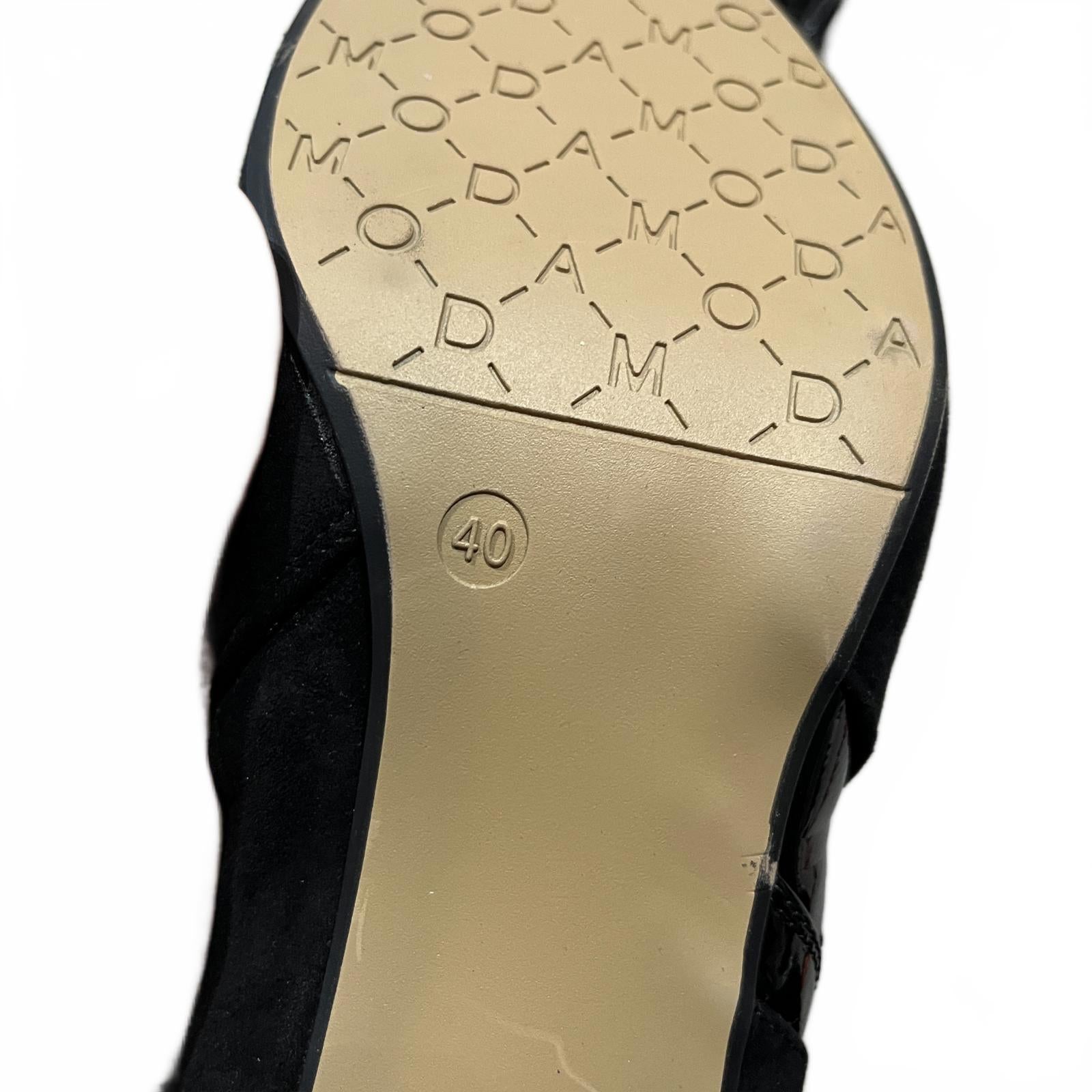 Moda in Pelle Women's Pajor Ankle Heeled Boot Black Size UK 7 EU 40 *SB18