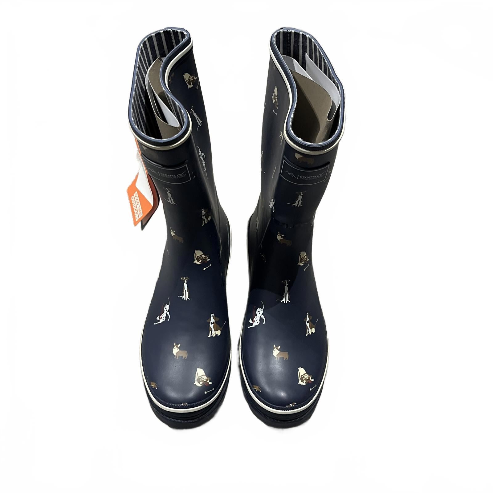 Regatta Women's Amelia Wellies Dog Print Size UK 8 EU 42 *SB18