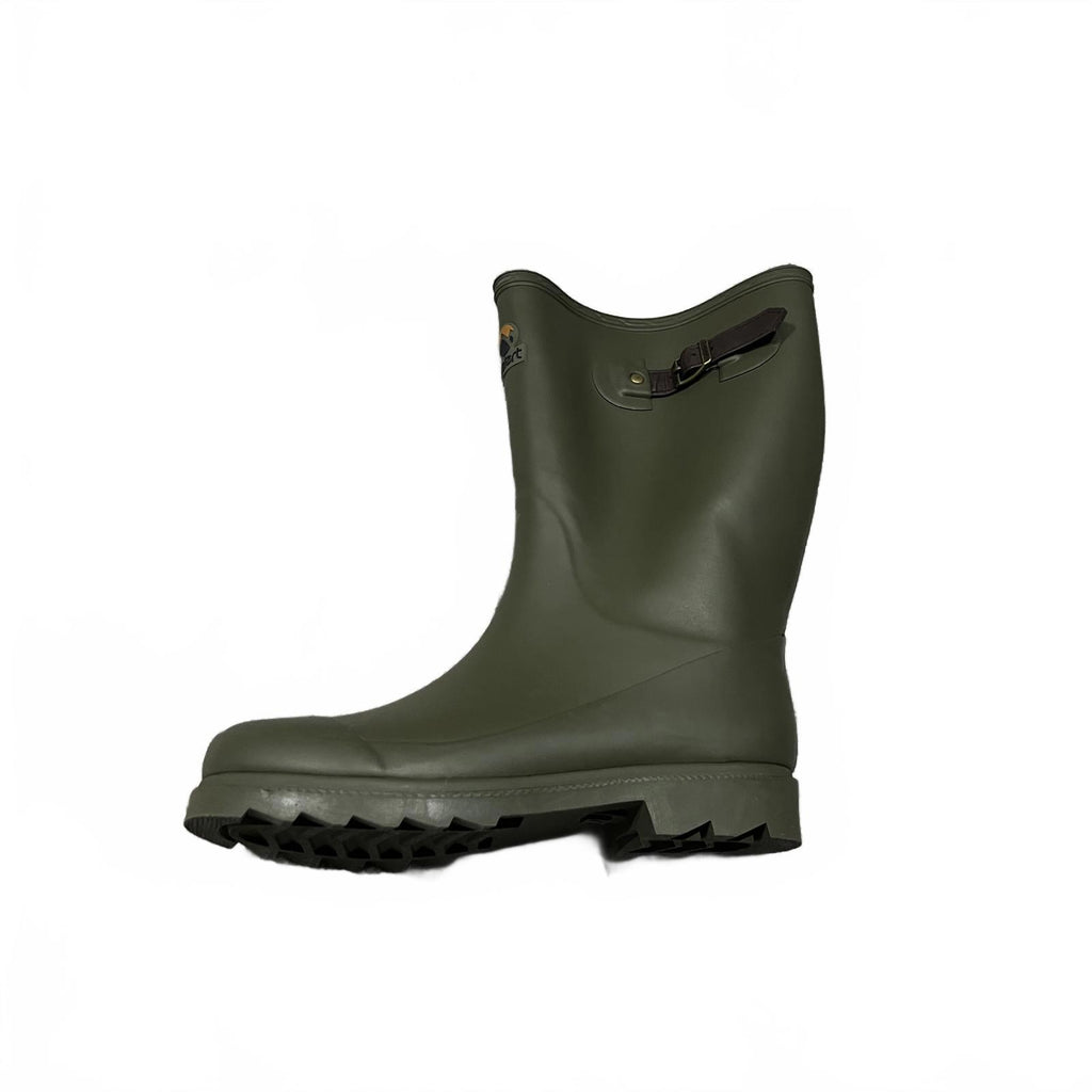Gelert Fur Lined Welly Boot Womens Olive Green Size UK 7 EU 40 *SB5