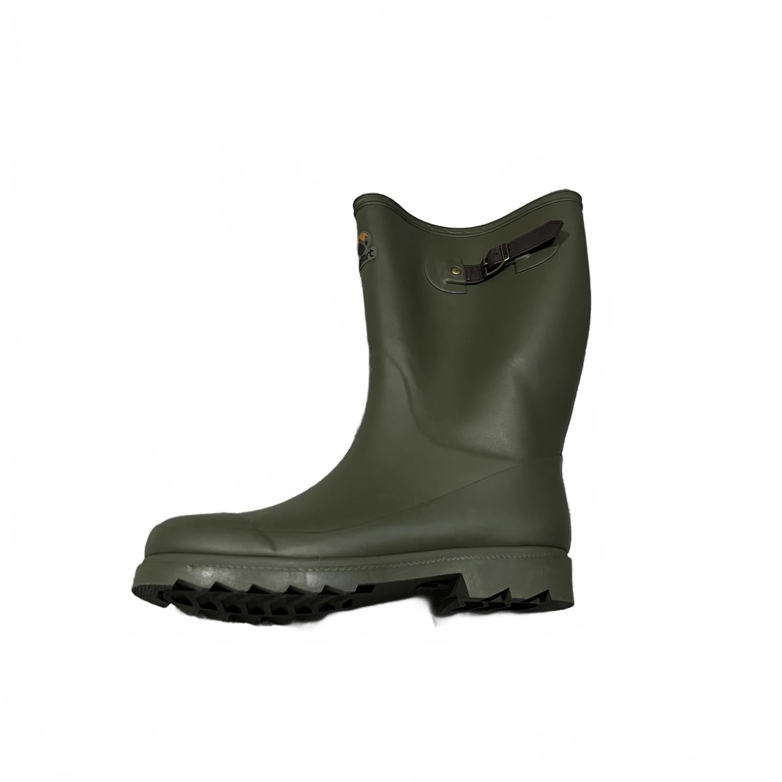 Gelert Fur Lined Welly Boot Womens Olive Green Size UK 7 EU 40 *SB5