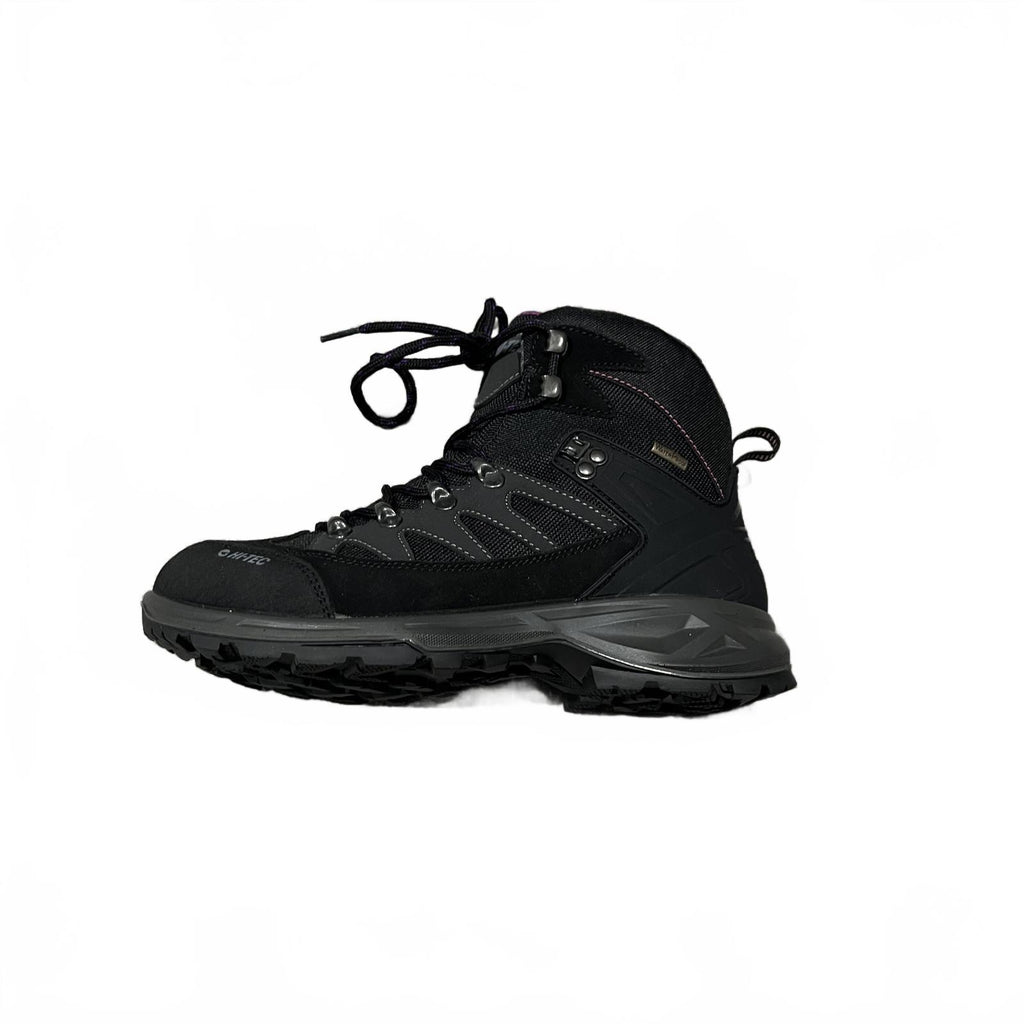 Hi Tec Clamber Womens Hiking Boots Black Purple Size UK 6 EU 39 *SB4
