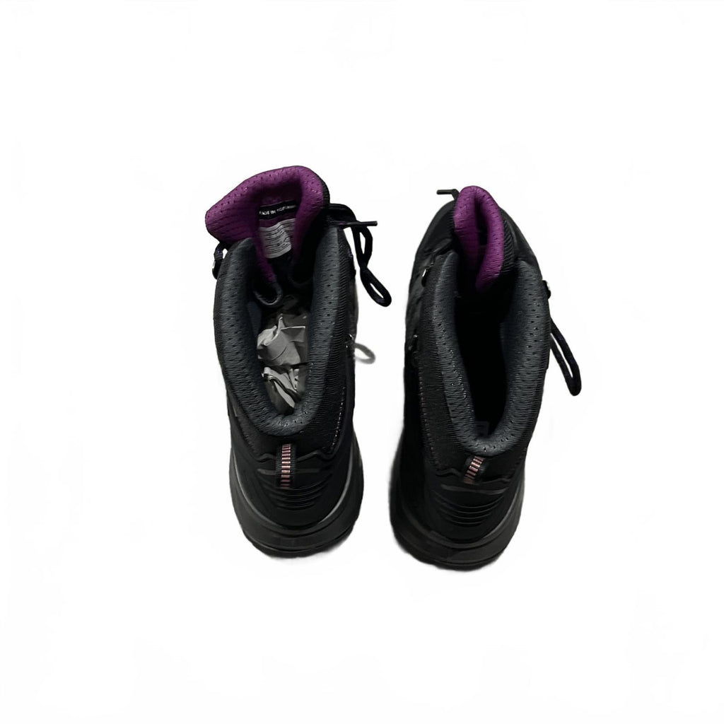Hi Tec Clamber Womens Hiking Boots Black Purple Size UK 6 EU 39 *SB4