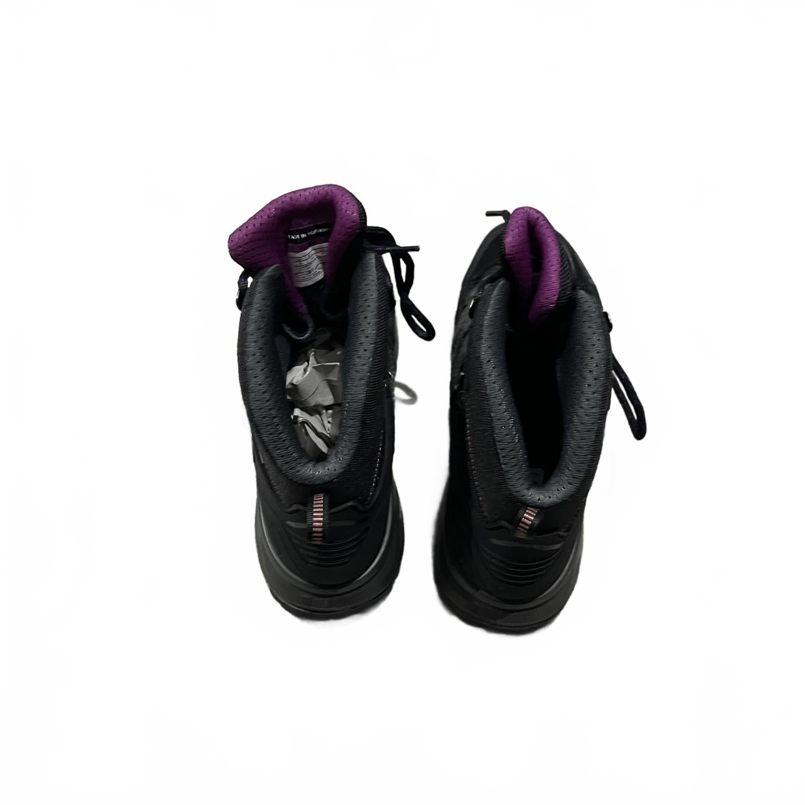 Hi Tec Clamber Womens Hiking Boots Black Purple Size UK 6 EU 39 *SB4