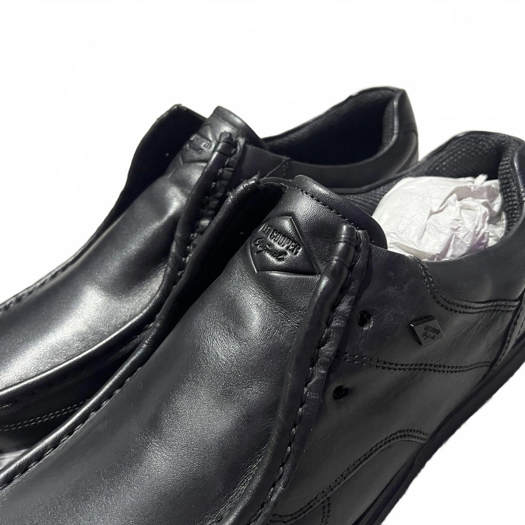 Lee Cooper Waltham Black Junior No Laces Size UK 6 EU 39 *SB6