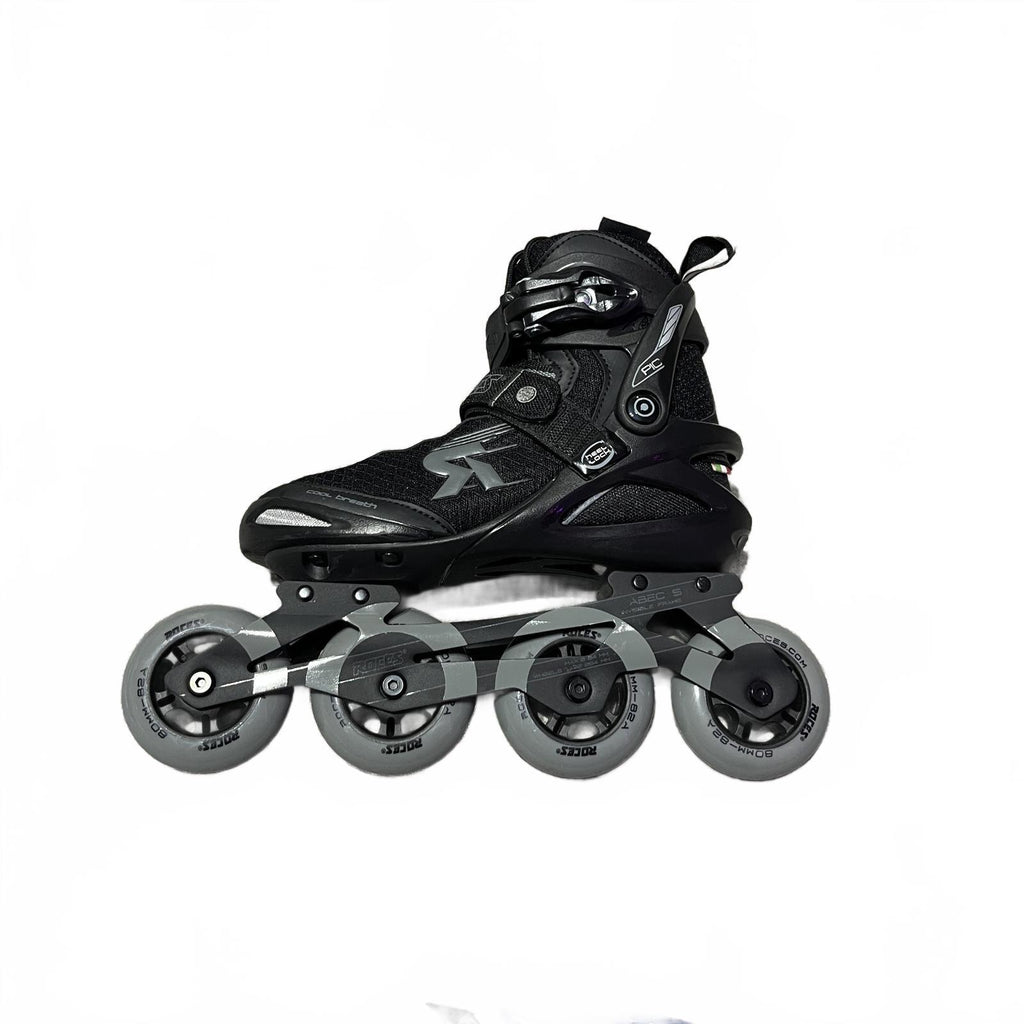 Roces Pic Tif Inline Skates Junior Grey/Black Size UK 3.5 EU 37 *SB18