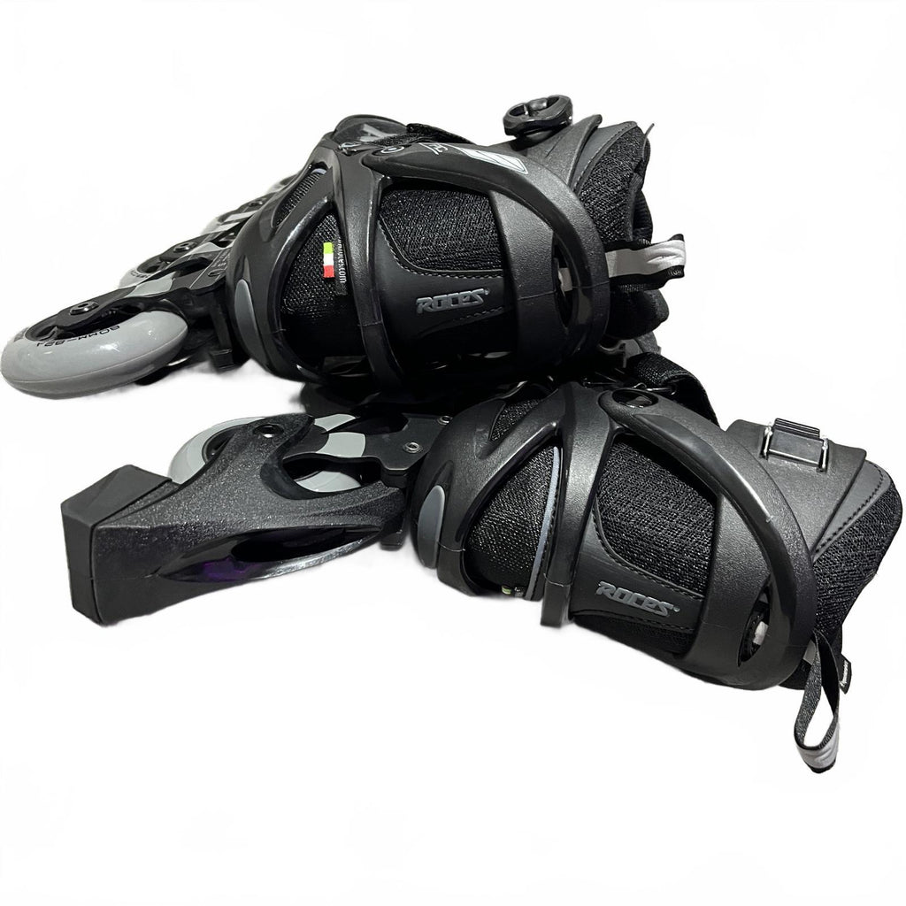 Roces Pic Tif Inline Skates Junior Grey/Black Size UK 3.5 EU 37 *SB18