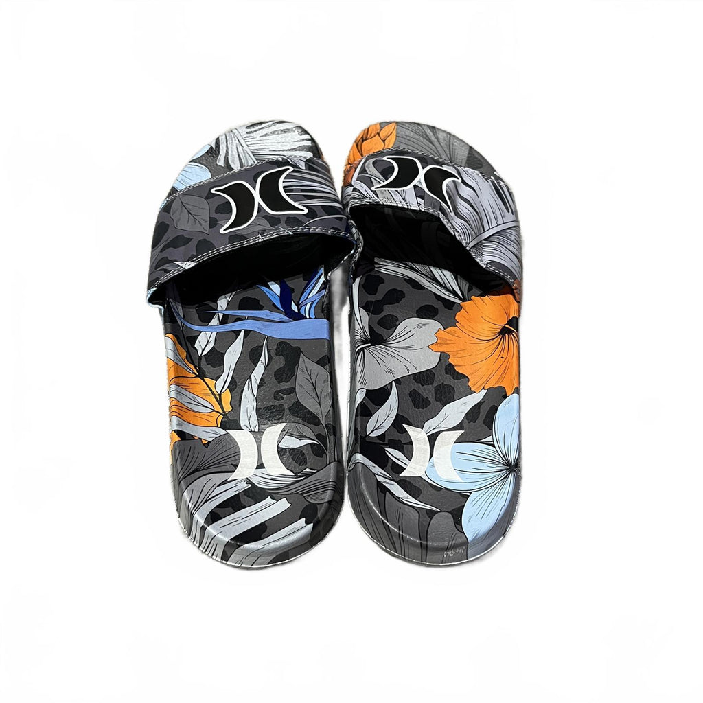 Hurley Slide Sandals Floral Size UK 12 *FF1