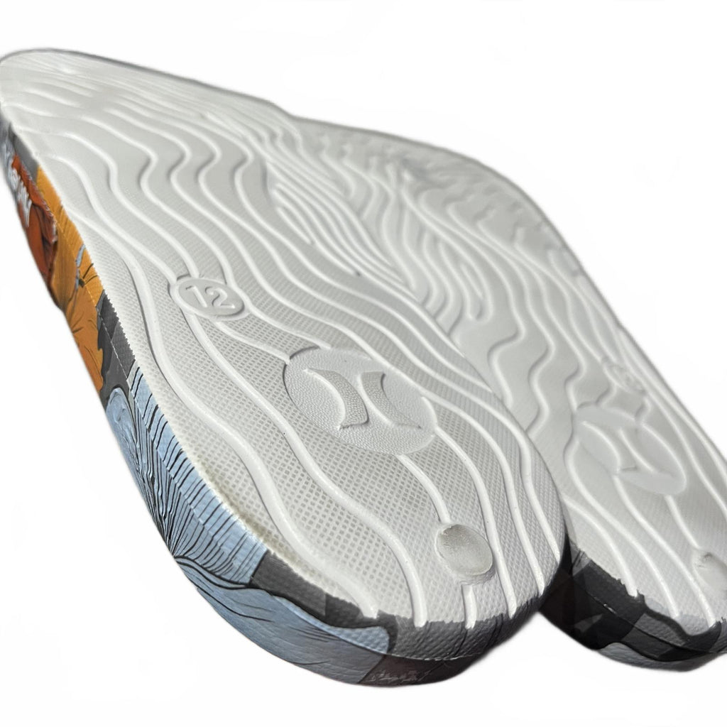 Hurley Slide Sandals Floral Size UK 12 *FF1