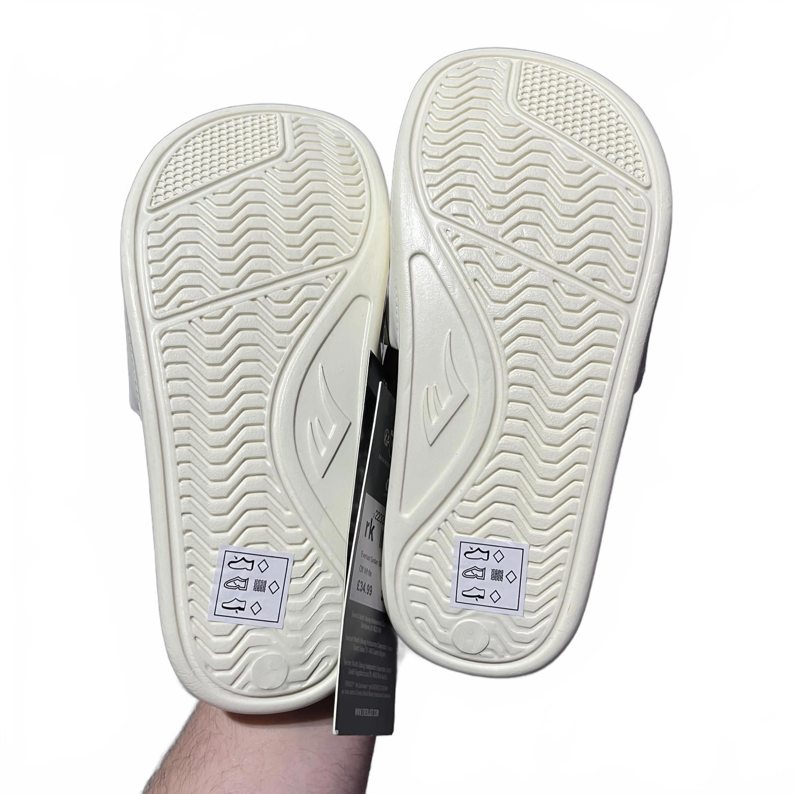 Everlast Godan Sliders Ladies Off White Size UK 3 EU 36 *SB7