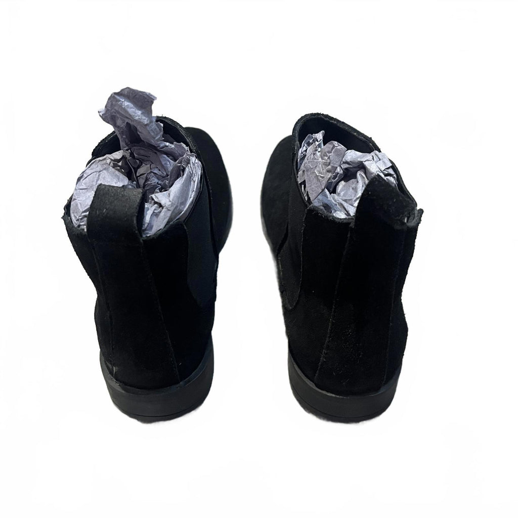 Moda in Pelle Solaro Chelsea Boot Suede Mens Black Size UK 6 EU 40 *SB8