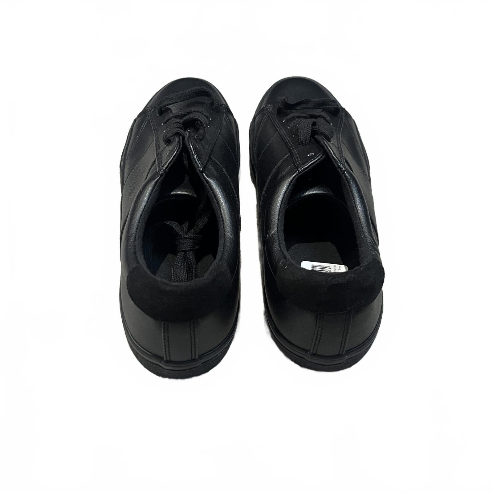 Soviet STP Pump Trainers Mens Leather Black Size UK 11 EU 46 *SB10