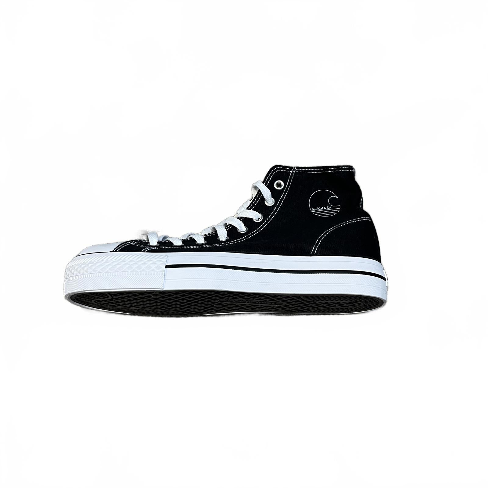 SoulCal Canvas High Trainers Womens Size UK 7 EU 40 *SB5
